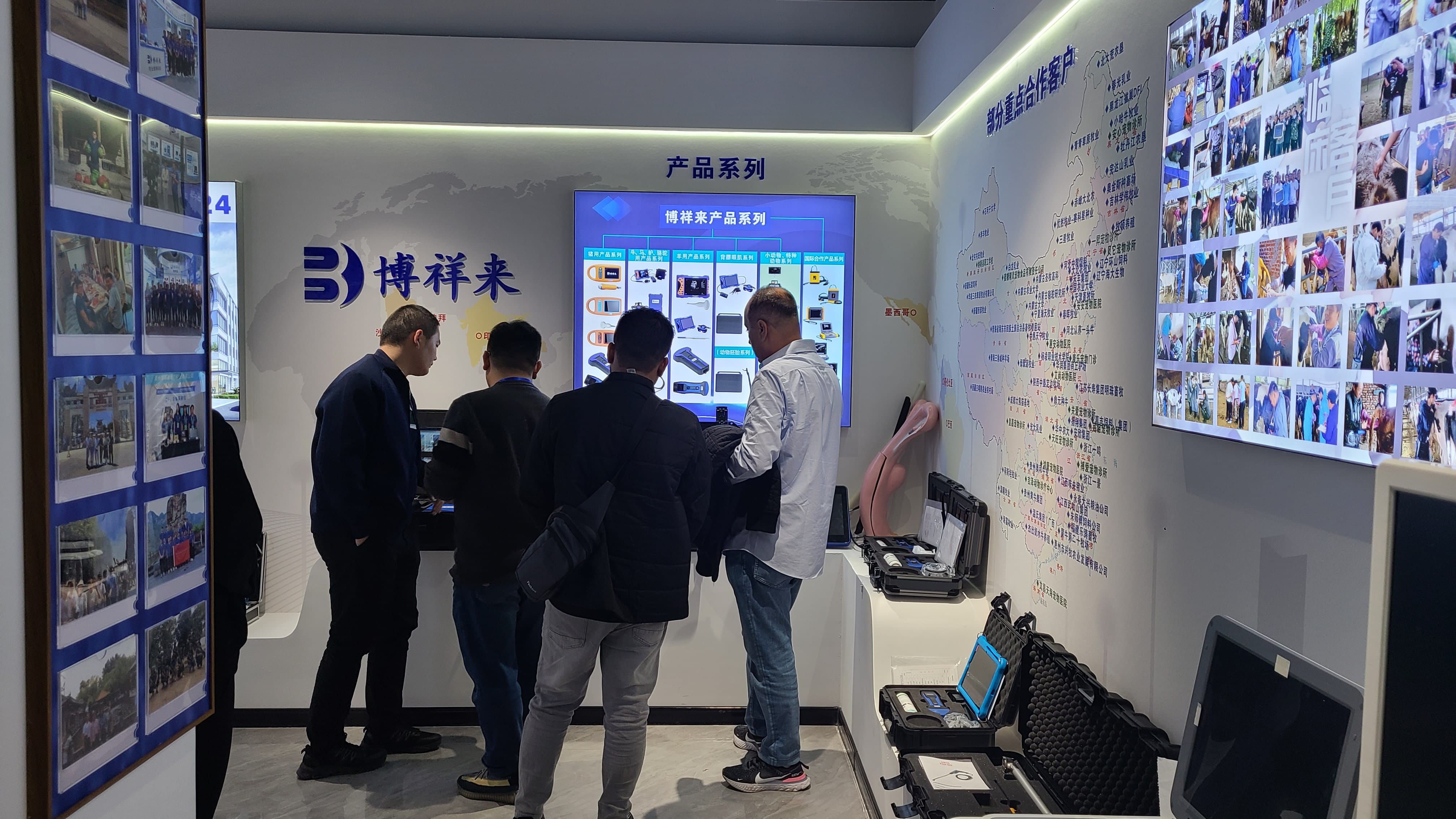 Middle East customers visit BXL Veterinary Ultrasound Equipment company headquarters(图7)