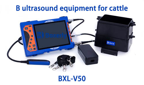 Pingdingshan farmers BXL-v50 type veterinary ultrasonic detector used in the field(图1)